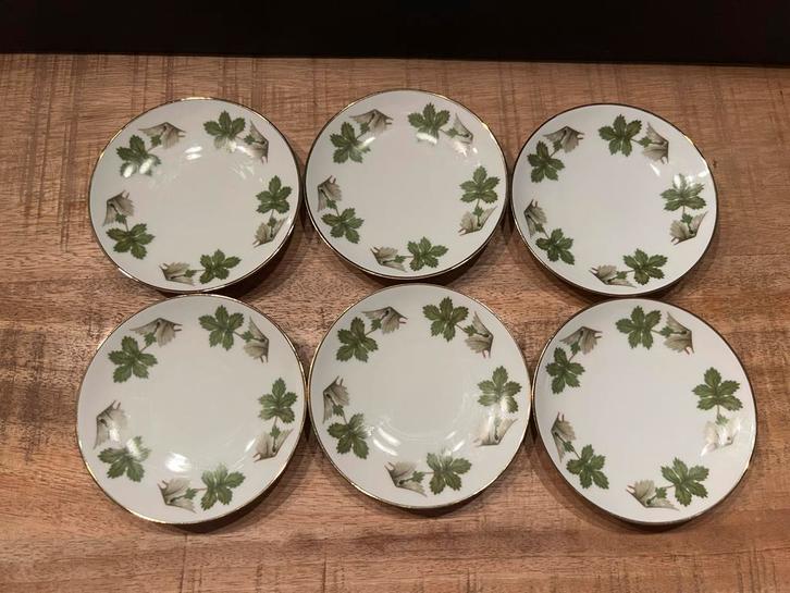 6 Vintage Alt Tirschenreuth Schoteltjes, Antiek en Kunst, Antiek | Servies compleet, Ophalen