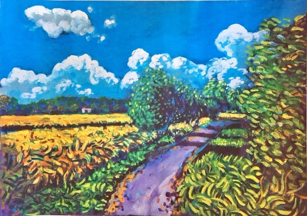 Justus Donkers Zeefdruk - 50x70 cm, Gesigneerd & Genummerd, Ophalen of Verzenden