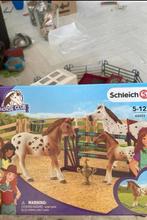 Schleich appaloosa spring set, Ophalen of Verzenden, Zo goed als nieuw