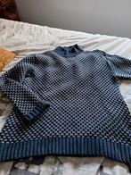 Blauwe trui met patroon - Maat S, Blauw, Tommy Hilfiger, Ophalen of Verzenden, Zo goed als nieuw