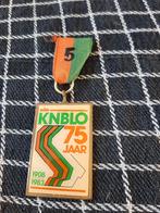 KNBLO 75 Jaar Speldje, Ophalen of Verzenden, Gebruikt, Overige onderwerpen, Speldje of Pin