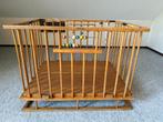 Vintage kinderbox, Kinderen en Baby's, Boxen, Ophalen, Gebruikt, Vierkant, In hoogte verstelbaar