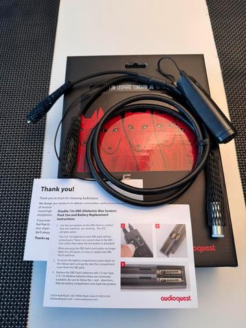 High End Audioquest Leopard phonokabel 1.2mtr beschikbaar voor biedingen