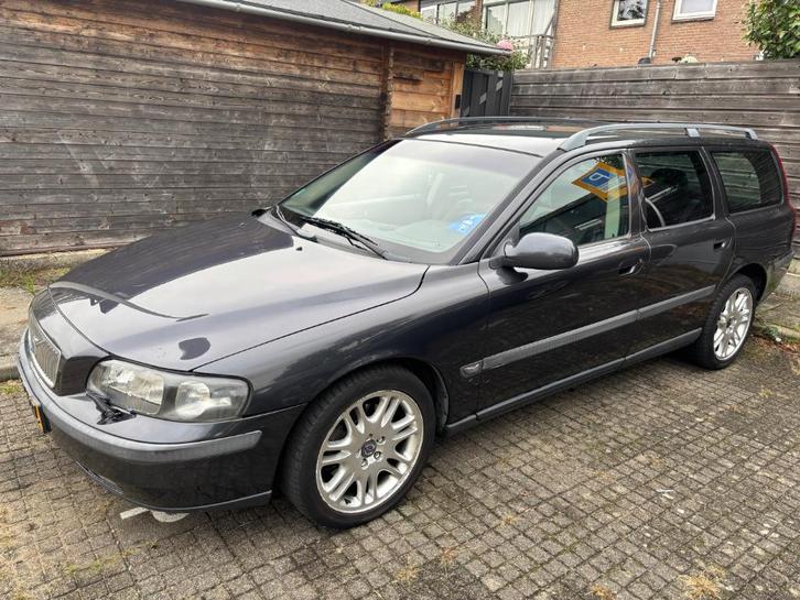 Volvo V70 2.3 T-5 250PK 2000 Grijs, Auto's, Volvo, Particulier, V70, ABS, Airconditioning, Boordcomputer, Centrale vergrendeling