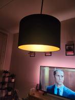 Hanglamp staal zwart verstelbare arm, Huis en Inrichting, Lampen | Hanglampen, Ophalen of Verzenden, Zo goed als nieuw