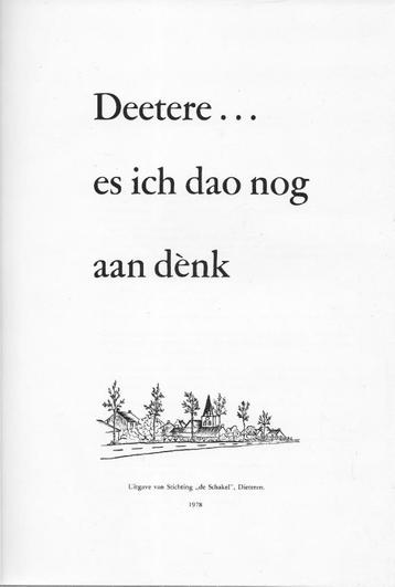 Dieteren Deetere (Echt-Susteren) es ich dao nog an dènk beschikbaar voor biedingen