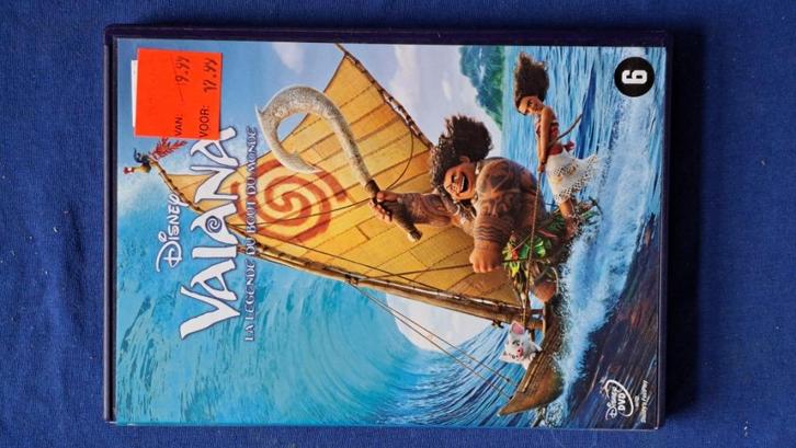 Vaiana "Walt Disney", Cd's en Dvd's, Dvd's | Tekenfilms en Animatie, Zo goed als nieuw, Amerikaans, Alle leeftijden, Ophalen of Verzenden