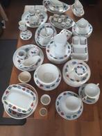 Boerenbont serviesgoed, Ophalen