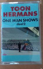 cb Toon Hermans - one man shows deel 2, Cd's en Dvd's, Cassettebandjes, Verzenden, Zo goed als nieuw, 1 bandje, Origineel
