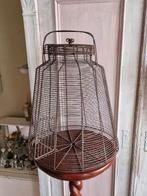 Grote ijzeren draadmand, Antiek en Kunst, Curiosa en Brocante, Ophalen of Verzenden
