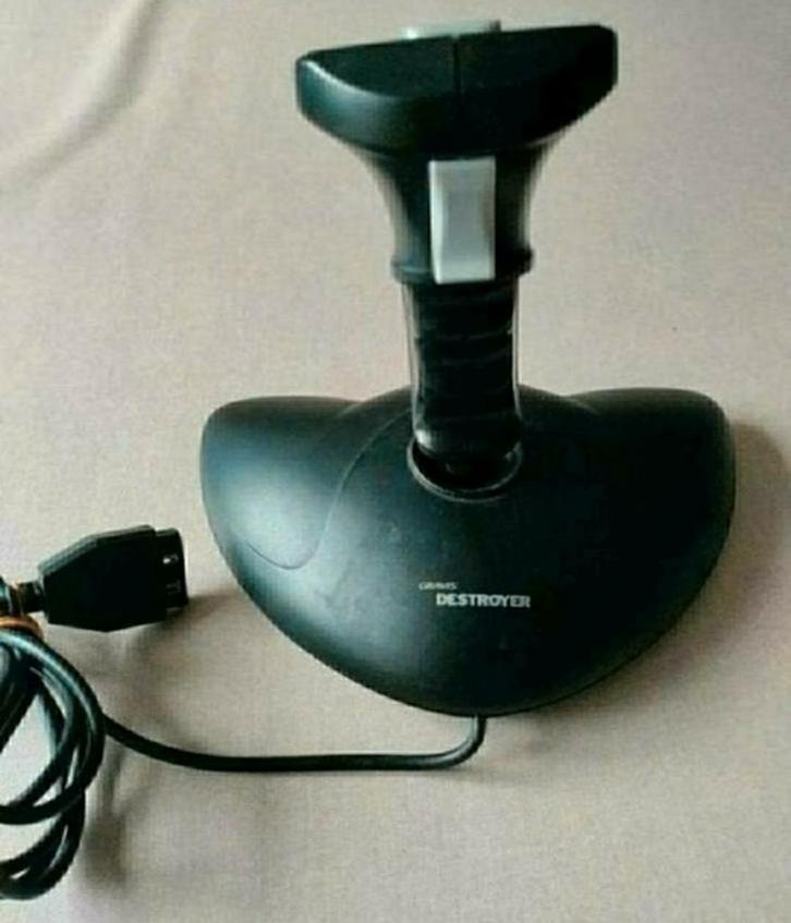 Gravis,Destroyer,JoyStick,Retro,model 10501,computer,PC, Computers en Software, Joysticks, Zo goed als nieuw, Ophalen of Verzenden