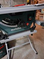 Metabo TS 254 M met onderstel, Doe-het-zelf en Verbouw, Gereedschap | Zaagmachines, Ophalen, Cirkelzaag, 70 mm of meer, Zo goed als nieuw