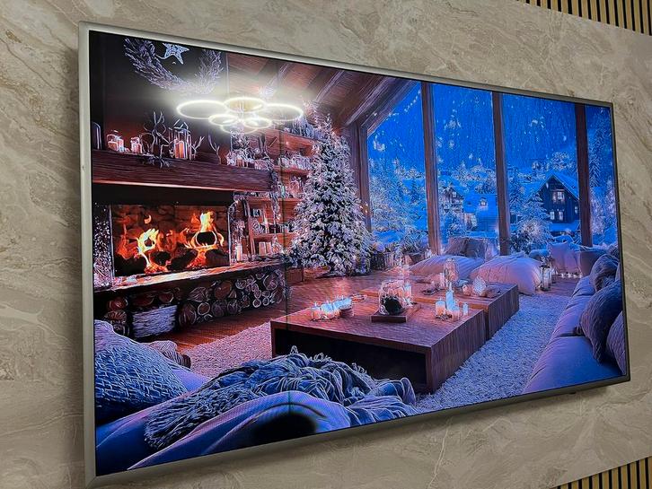 Samsung 65 inch TV - Licht beschadigd, Audio, Tv en Foto, Televisies, Gebruikt, LED, 100 cm of meer, 4k (UHD), Samsung, 50 Hz