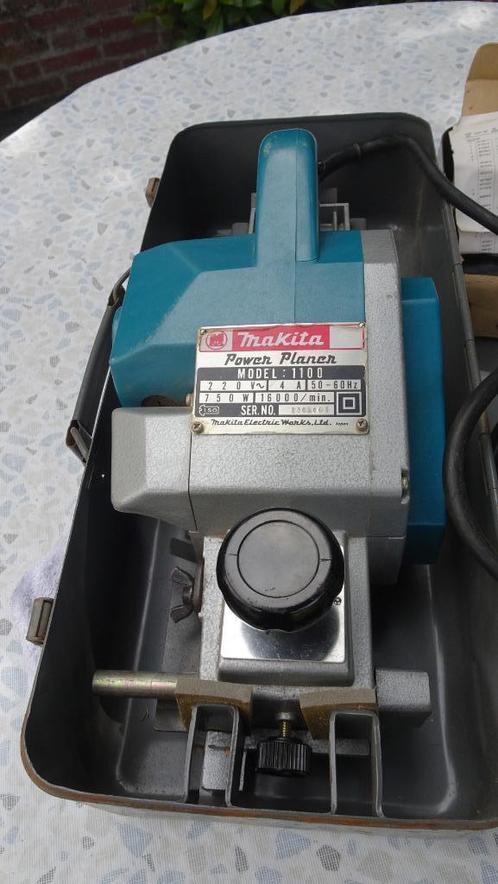 schaafmachine professional Makita, Doe-het-zelf en Verbouw, Schaafmachines, Zo goed als nieuw, Elektrisch, Ophalen of Verzenden