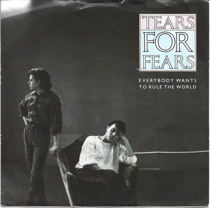 Tears for Fears - Everybody wants to rule the world uit 1985, Cd's en Dvd's, Vinyl Singles, Gebruikt, Single, Pop, 7 inch, Ophalen of Verzenden