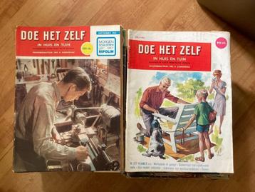 Jaren 50 en 60 maandbladen Doe het Zelf beschikbaar voor biedingen