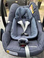 Maxicosi pebble plus jeans blauw, Autogordel of Isofix, Gebruikt, Ophalen of Verzenden, 0 t/m 13 kg