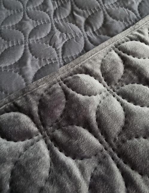 Sprei (nieuw), Huis en Inrichting, Slaapkamer | Beddengoed, Nieuw, Overige typen, Tweepersoons, Grijs, Ophalen of Verzenden