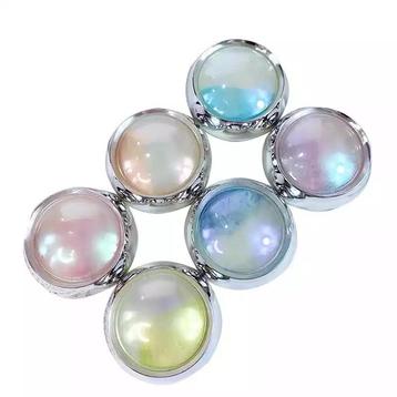 6 kleuren Parel Spiegel Chrome Poeder set In Doos. Nail art. beschikbaar voor biedingen