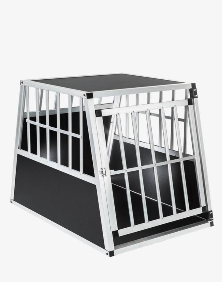 Hondentransportbox, hondenbench, auto, Dieren en Toebehoren, Hondenbenches, Zo goed als nieuw, Ophalen