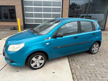 Chevrolet Aveo 1.2 16V 5D 2008 Blauw beschikbaar voor biedingen