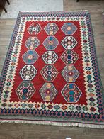 Prachtige handgeknoopte kelim tapijt. AFM: 245x173cm, Ophalen of Verzenden, Rechthoekig, 200 cm of meer