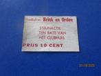 Voetbalclub S.V. Ordebos Brink en Orden Apeldoorn, Ophalen of Verzenden, Gebruikt, Luciferdoosjes of -merken