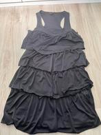 (180). Luchtig zwart jurkje. Maat M., Ophalen of Verzenden, Zo goed als nieuw, Maat 38/40 (M), Zwart