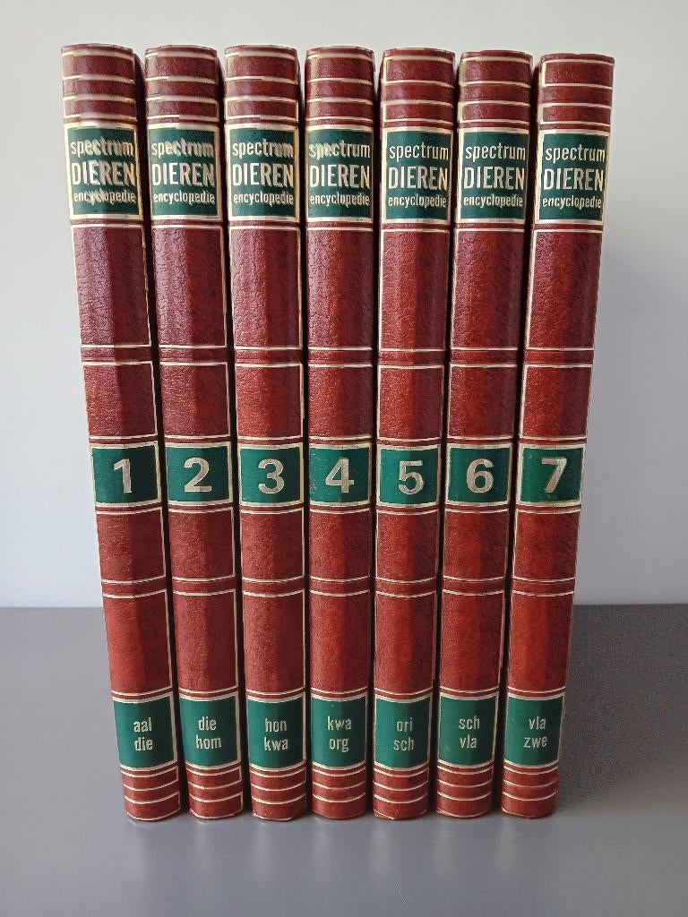 dieren encyclopedie complete set 7 delen, Boeken, Encyclopedieën, Ophalen of Verzenden, Gelezen, Dieren