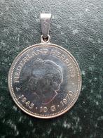 Nederlands ZILVEREN TIEN GULDEN (1970), Koningin Juliana, Zilver, Ophalen of Verzenden, Losse munt