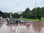 kuiper Aanhanger wipkar 8 TON MET KRAAN FASSI (bj 2011), Auto's, Vrachtwagens, Overige brandstoffen, Bedrijf, Trekhaak, Aanhangers en Opleggers