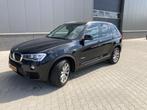 BMW X3 20D Xdrive Aut8 2015 Zwart, Auto's, BMW, Automaat, 193 €/maand, Zwart, Diesel