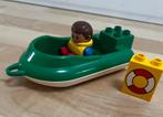 Duplo bootje met duikertje en reddingsboei, Ophalen of Verzenden, Gebruikt, Speelset