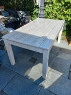 Eettafel + stoelen, Huis en Inrichting, Tafels | Eettafels, Ophalen, Gebruikt, 50 tot 100 cm, Vijf personen of meer