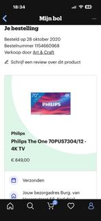 Philips ambilight 70 inch, Audio, Tv en Foto, Televisies, Philips, 50 Hz, Ophalen of Verzenden, Zo goed als nieuw
