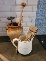 Vintage houten vleeshamer, Ophalen of Verzenden