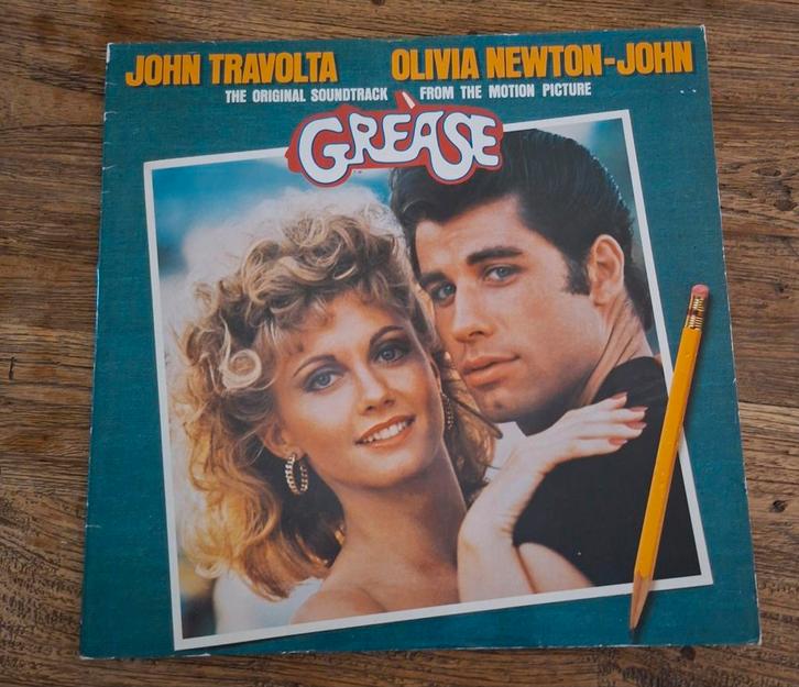 Grease - Originele Soundtrack LP, Cd's en Dvd's, Vinyl | Filmmuziek en Soundtracks, Gebruikt, 12 inch, Ophalen