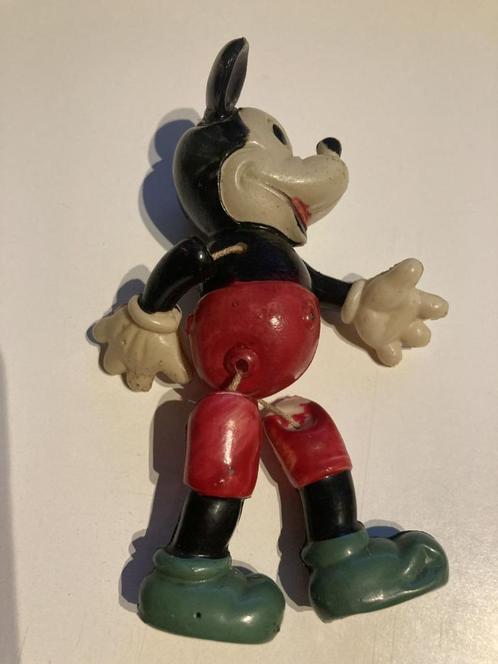 Mickey Mouse speeltje jaren '40-'50, Verzamelen, Disney, Gebruikt, Beeldje of Figuurtje, Mickey Mouse, Ophalen of Verzenden