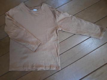 ZARA t- shirt lange mouw geel bruin maat 128 beschikbaar voor biedingen