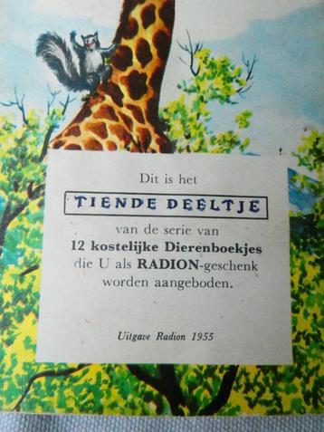 Radion promotieboekjes 1955 beschikbaar voor biedingen