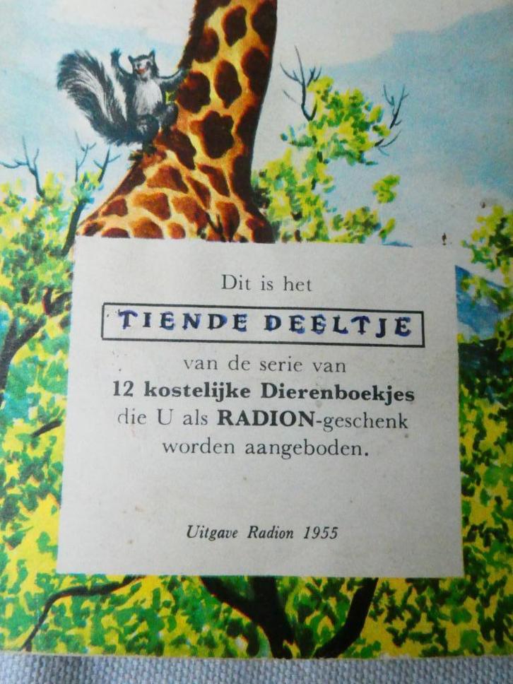 Radion promotieboekjes 1955, Verzamelen, Merken en Reclamevoorwerpen, Gebruikt, Overige typen, Ophalen of Verzenden