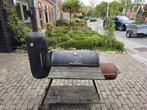 Barbecue /smoker. Zelfbouw. Zeer zwaar staal., Ophalen of Verzenden, Gebruikt