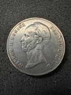 Zilveren munt 1847 Nederland 2 1/2 Gulden/ rijksdaalder, Postzegels en Munten, Munten | Nederland, Ophalen of Verzenden, Koning Willem II