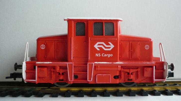 Fleischmann H0 NS Cargo diesel locomotief, Hobby en Vrije tijd, Modeltreinen | H0, Gebruikt, Locomotief, Gelijkstroom, Fleischmann