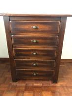 Ladekast eiken, Huis en Inrichting, Kasten | Ladekasten, Ophalen, Gebruikt, Eikenhout, 50 tot 100 cm