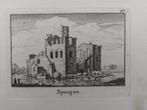 142 / Spangen te Rotterdam Gravure van A. Rademaker, Antiek en Kunst, Kunst | Etsen en Gravures, Ophalen of Verzenden