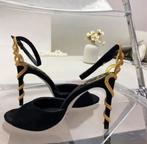 René Caovilla hakken, Zwart, Nieuw, René caovilla, Sandalen of Muiltjes
