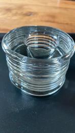 Waxinelicht-Houder Zweden Glas Vintage Kosta Boda, Ophalen of Verzenden