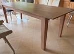 Grote ambachtelijk gemaakte eiken eettafel 244x90x77, Huis en Inrichting, Tafels | Eettafels, Ophalen, Klassiek, Eikenhout, 200 cm of meer