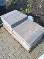 Mega aanbieding! Grote partij terrastegels 60x60cm-Tricolore, Tuin en Terras, Tegels en Klinkers, Ophalen of Verzenden, Zo goed als nieuw